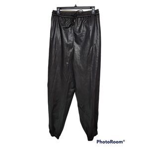 Night Walks Faux Leather Leggings BLANKNYC New